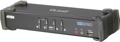 Image of ATEN CS1764A 4 Port KVM-Umschalter DVI USB 1920 x 1200 Pixel