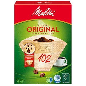 Image of 80 Melitta ORIGINAL 102 Kaffeefilter
