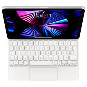 Image of Apple Magic Keyboard Tablet-Tastatur weiß geeignet für Apple iPad Air 4. Gen (2020), Apple iPad Air 5. Gen (2022), Apple iPad Pro 11" 1. Gen (2018), Apple iPad Pro 11" 2. Gen (2020), Apple iPad Pro 11" 3. Gen (2021), Apple iPad Pro 11" 4. Gen (2022)