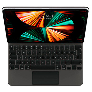 Image of Apple Magic Keyboard Tablet-Tastatur schwarz geeignet für Apple iPad Pro 12,9" 3. Gen (2018), Apple iPad Pro 12,9" 4. Gen (2020), Apple iPad Pro 12,9" 5. Gen (2021), Apple iPad Pro 12,9" 6. Gen (2022)