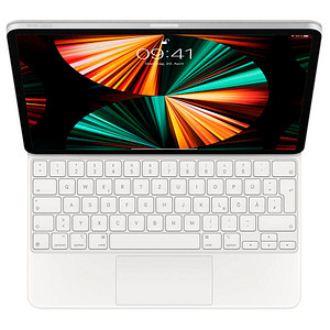 Image of Apple Magic Keyboard Tablet-Tastatur weiß geeignet für Apple iPad Pro 12,9" 3. Gen (2018), Apple iPad Pro 12,9" 4. Gen (2020), Apple iPad Pro 12,9" 5. Gen (2021), Apple iPad Pro 12,9" 6. Gen (2022)