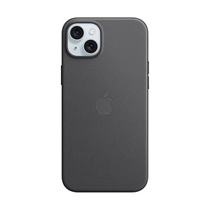 Image of Apple Feingewebe Case mit MagSafe Handy-Cover für Apple iPhone 15 Plus schwarz