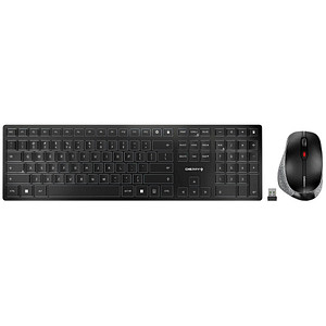 Image of CHERRY DW 9500 SLIM Tastatur-Maus-Set kabellos schwarz