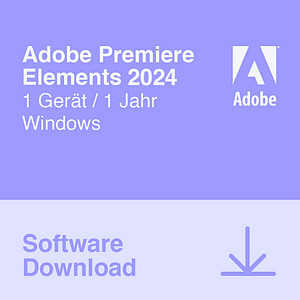 Image of Adobe Premiere Elements 2024 WIN Software Vollversion (Download-Link)