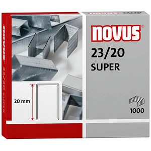 Image of 1.000 novus Heftklammern SUPER 23/20