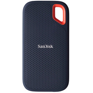 Image of SanDisk Extreme Portable SSD V2 1 TB externe SSD-Festplatte schwarz, orange