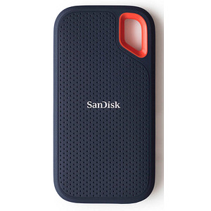 Image of SanDisk Extreme Portable SSD V2 2 TB externe SSD-Festplatte schwarz, orange