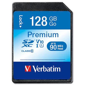 Image of Verbatim Speicherkarte SDXC-Card Premium 128 GB