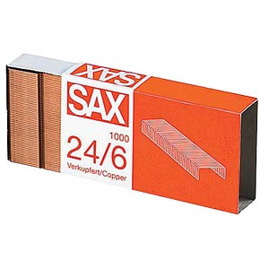 Image of 1.000 sax design Heftklammern 24/6