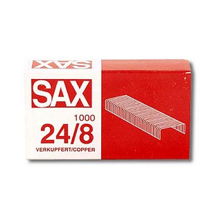 Image of 1.000 sax design Heftklammern 24/8