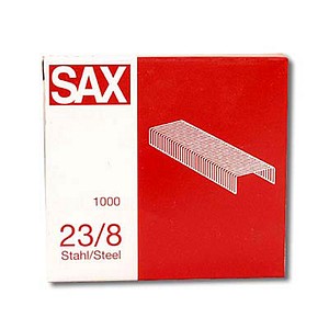 Image of 1.000 sax design Heftklammern 23/8