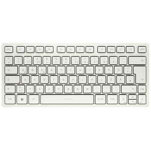 Image of CHERRY KW 7100 MINI BT Tastatur kabellos milchweiß