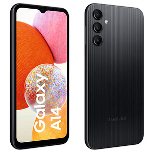 Image of SAMSUNG Galaxy A14 4G Dual-SIM-Smartphone schwarz 64 GB