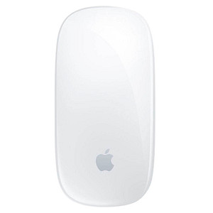 Image of Apple Magic Mouse Maus kabellos weiß, silber