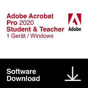 Image of Adobe Acrobat Pro 2020 Windows Student & Teacher Software Vollversion (Download-Link)