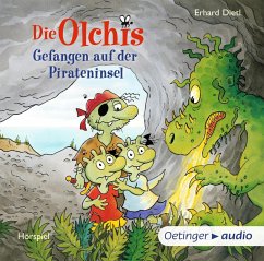 Image of Gefangen auf der Pirateninsel / Die Olchis-Kinderroman Bd.10 (2 Audio-CDs)