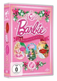 Image of Barbie - 3 Weihnachtsfilme: Barbie in: Der Nussknacker, Barbie - Zauberhafte Weihnachten, Barbie in: Eine Weihnachtsgeschichte DVD-Box