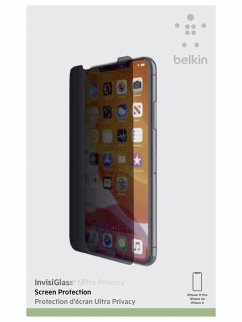 Image of Belkin Screenforce Invisiglass Ultra Privacy iPhone 11 Pro/X/Xs