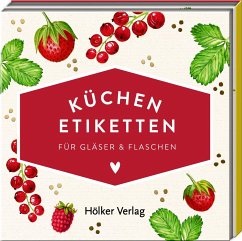 Image of Küchen-Etiketten (Rote Beeren, Hölker Küchenpapeterie)