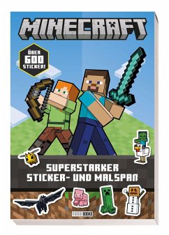 Image of Minecraft: Superstarker Sticker- und Malspaß