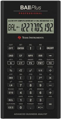 Image of Texas Instruments BA II Plus Professional IIBAPRO/FC/3E12/A
