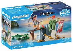 Image of PLAYMOBIL® 71473 Pirat mit Alligator