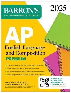 Image of AP English Language and Composition Premium, 2025: 8 Practice Tests + Comprehensive Review + Online Practice (eBook, ePUB)