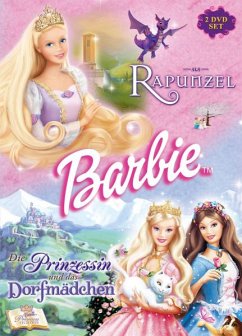 Image of Barbie Märchen Box: Barbie als Rapunzel & Barbie als Die Prinzessin und das Dorfmädchen - 2 Disc DVD