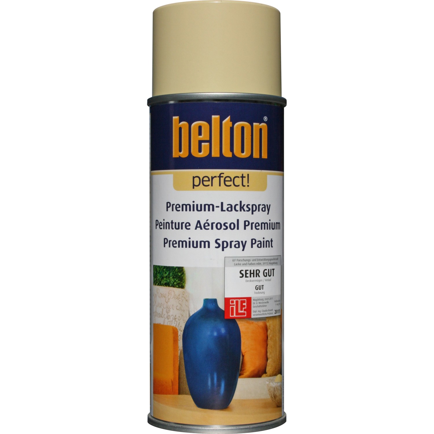 Image of Belton Perfect Premium-Lackspray Beige seidenmatt 400 ml