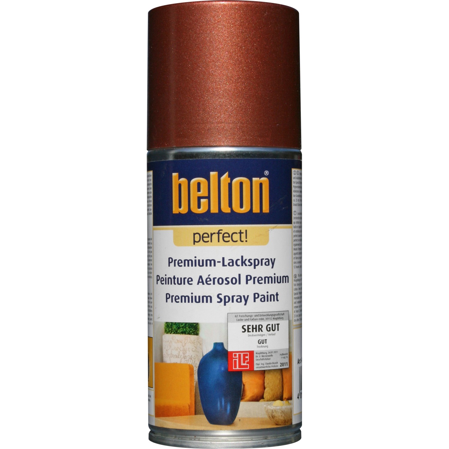 Image of Belton Perfect Premium-Lackspray Kupfer glänzend 150 ml