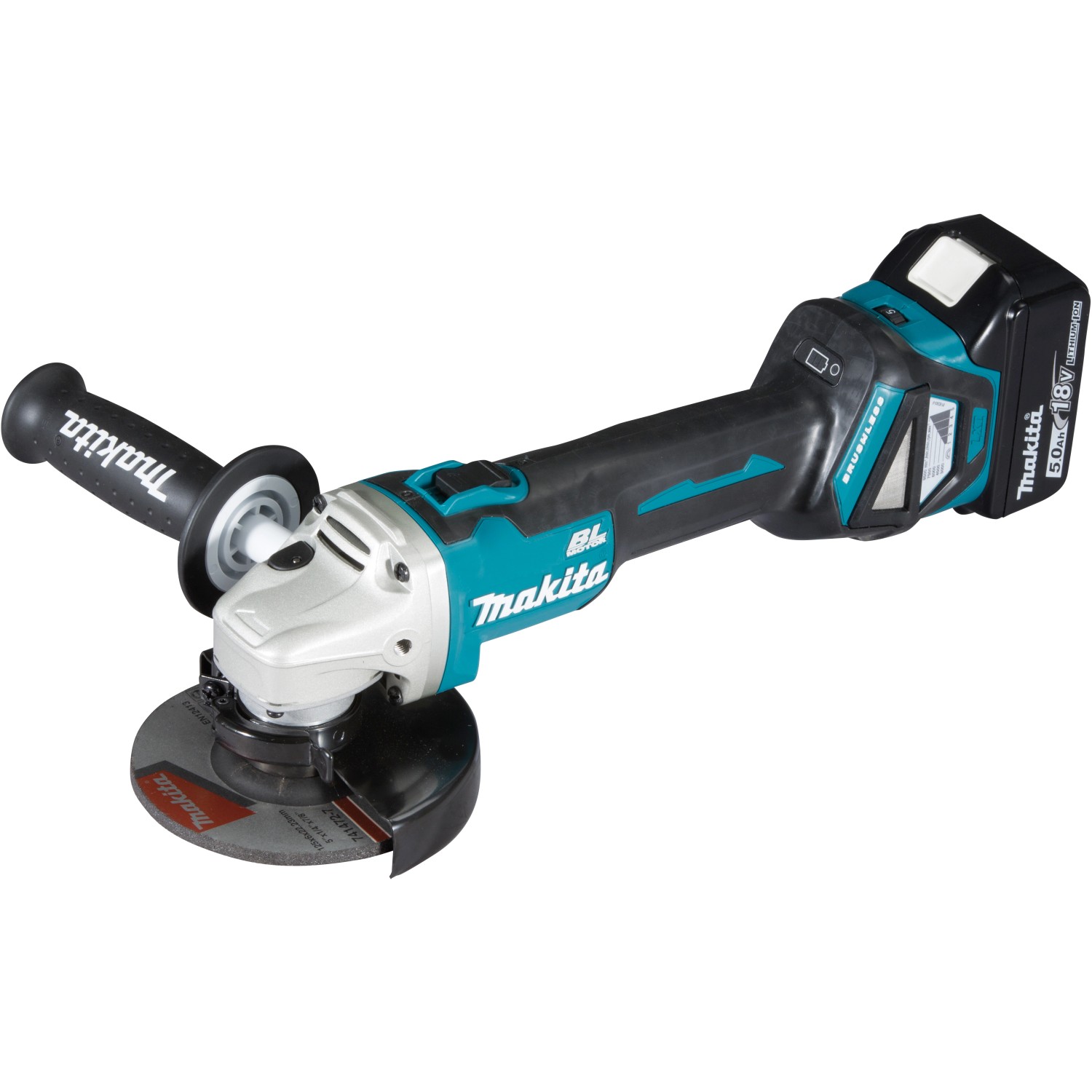 Image of Makita Akku-Winkelschleifer DGA511RTJ mit 18 V