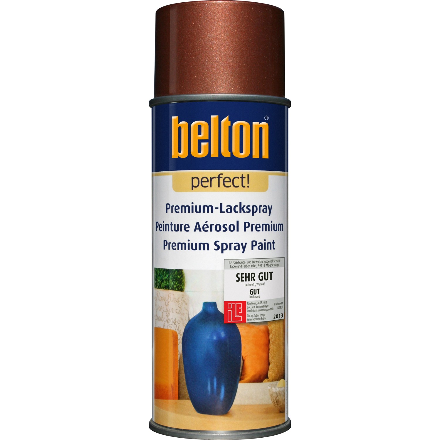 Image of Belton Perfect Premium-Lackspray Kupfer glänzend 400 ml
