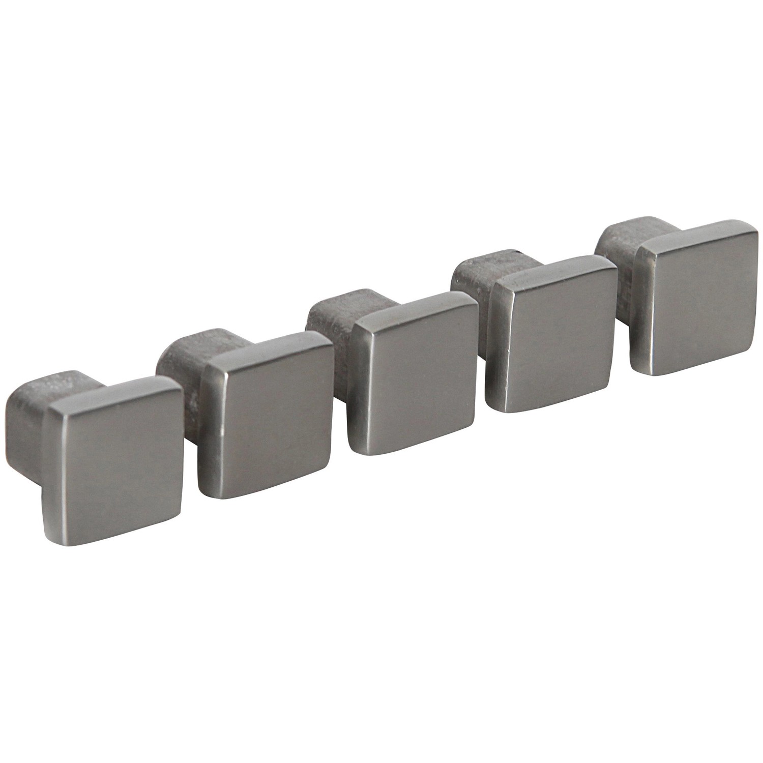 Image of 5 Endkappen Aluminium für Vierkantstäbe Aluminium