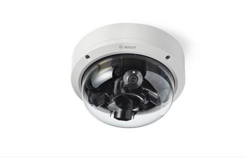 Image of Bosch NDM-7702-A FLEXIDOME multi 12MP Outdoor 4-Sensor Netzwerk Dome Kamera mit 2x Zoom Objektive