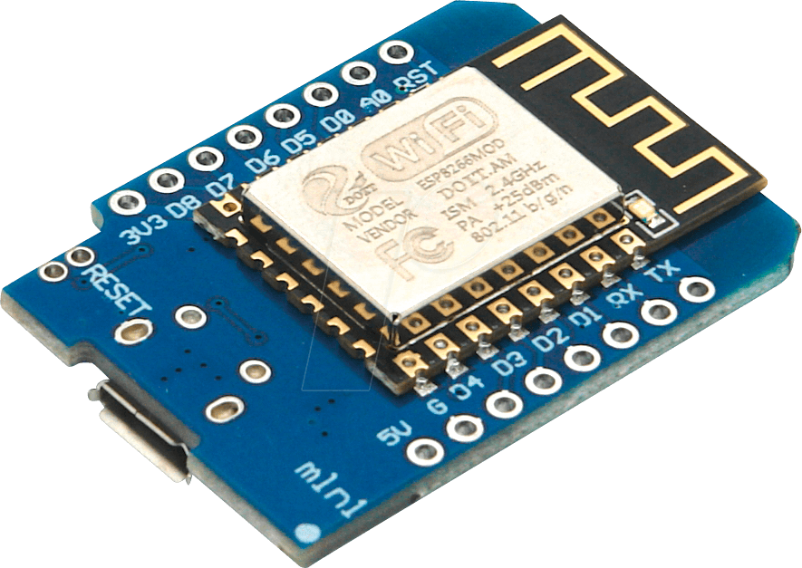 Image of D1 MINI - D1 Mini - kompatibles ESP8266 Board, v2.0