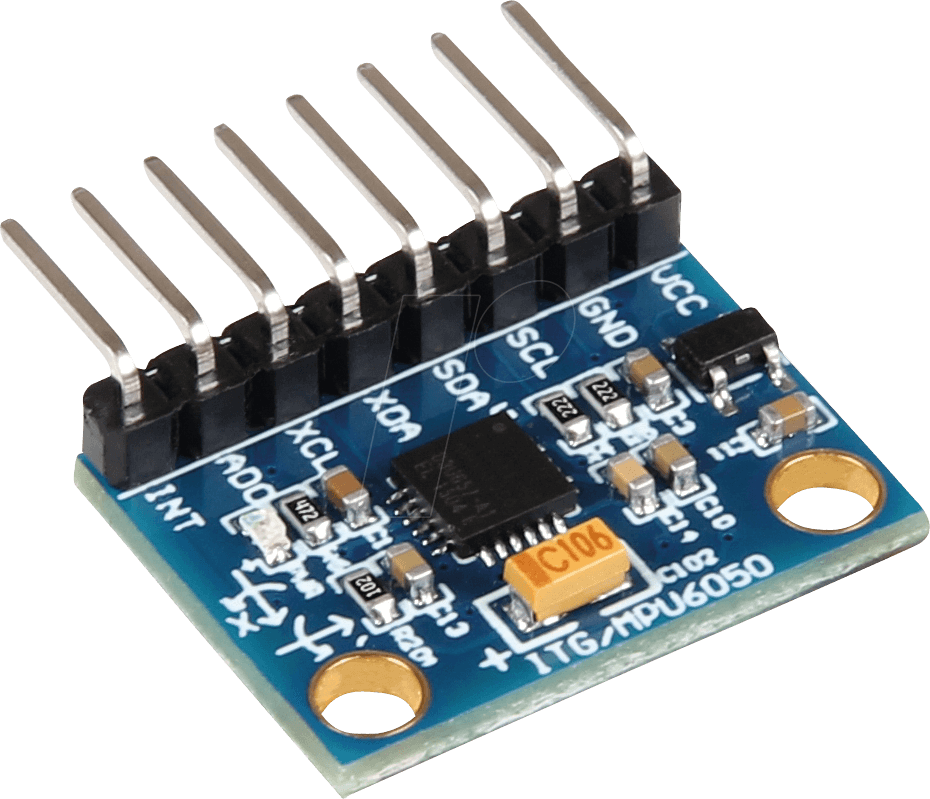 Image of DEBO SENS 3AXISH - Entwicklerboards - Beschleunigung & Gyroskop, mit Header, MPU-60