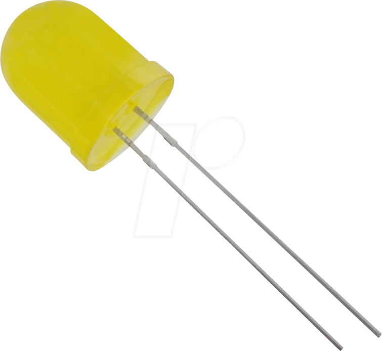 Image of 10003Y1D-EHC-B - LED 10mm, bedrahtet, gelb, 700 mcd, 60°
