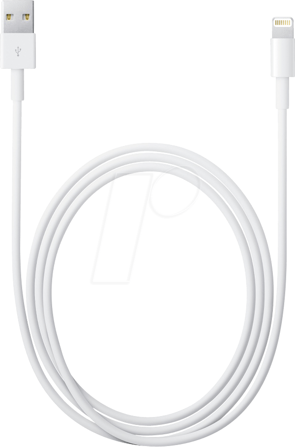 Image of APPLE MD819ZM/A - Sync- & Ladekabel, USB-A -> Lightning, 2,0 m, weiß