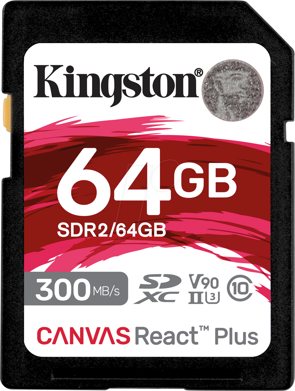 Image of SDR2/64GB - SDXC-Speicherkarte 64GB, Canvas React Plus UHS-II