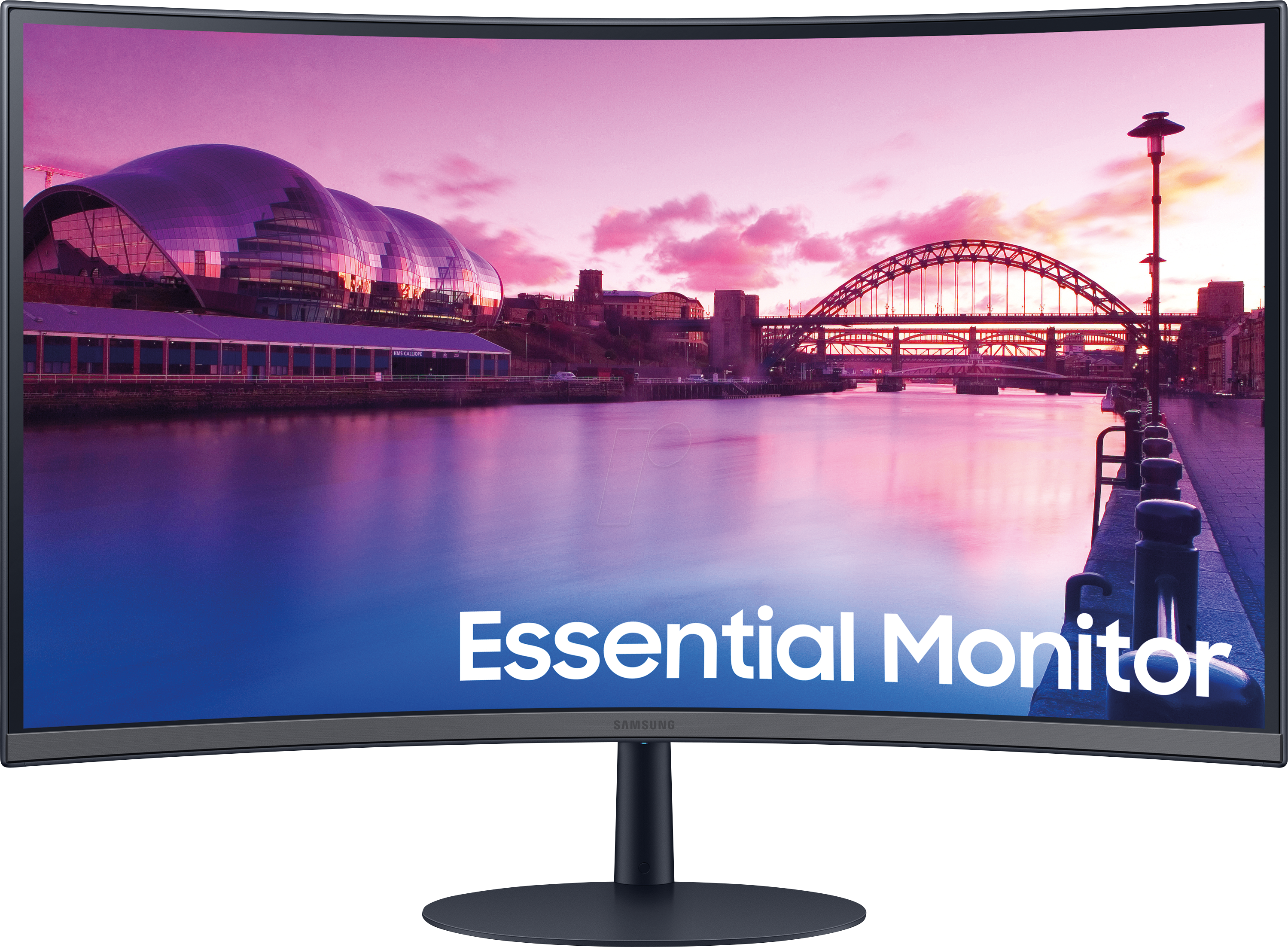 Image of SM S32C390EAU - 80cm Curved Monitor, 1080p, Lautsprecher