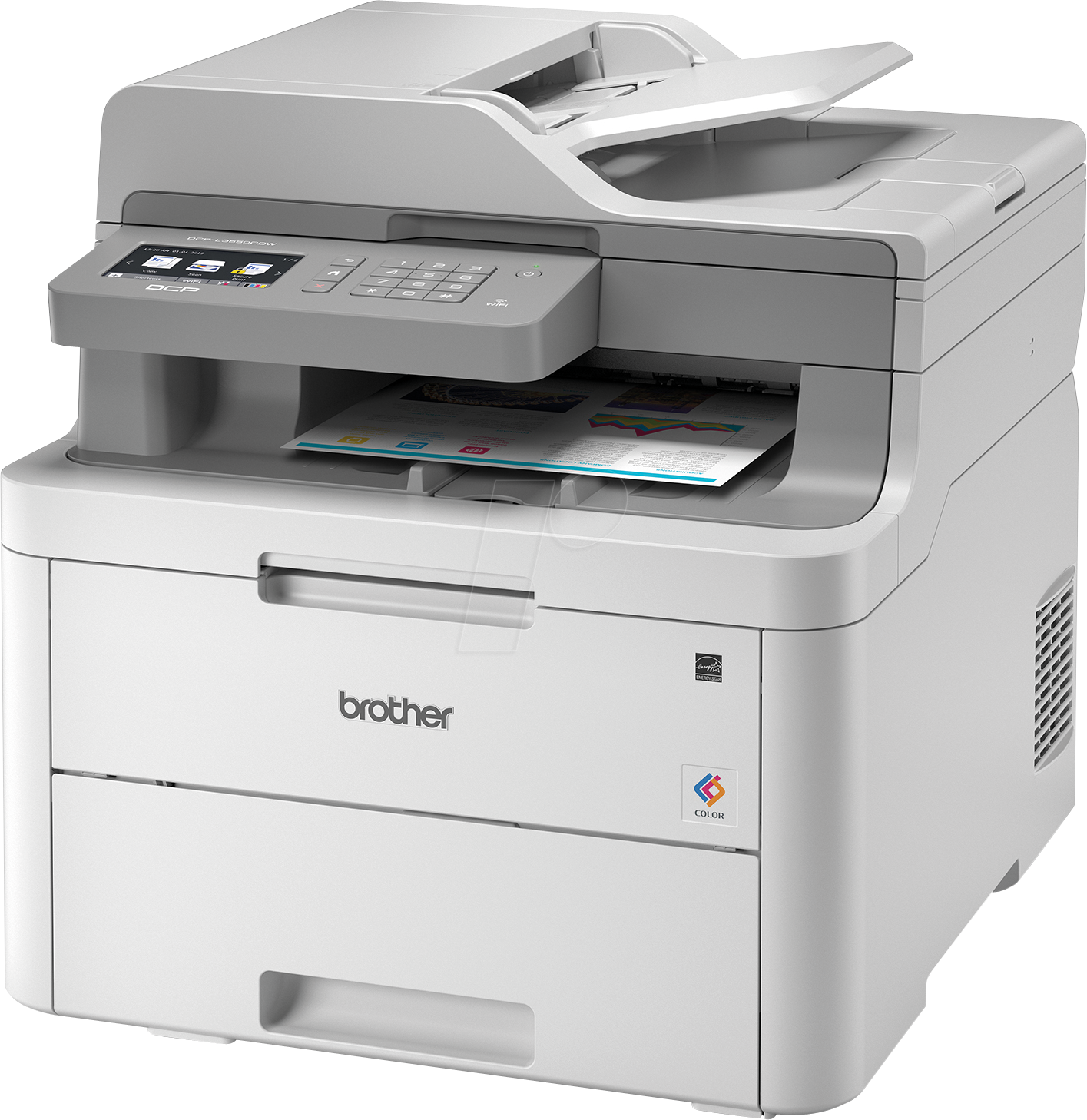 Image of BRO DCPL3555CDW - Laserdrucker, 3in1, color, WLAN, 18 S/min, inkl. UHG
