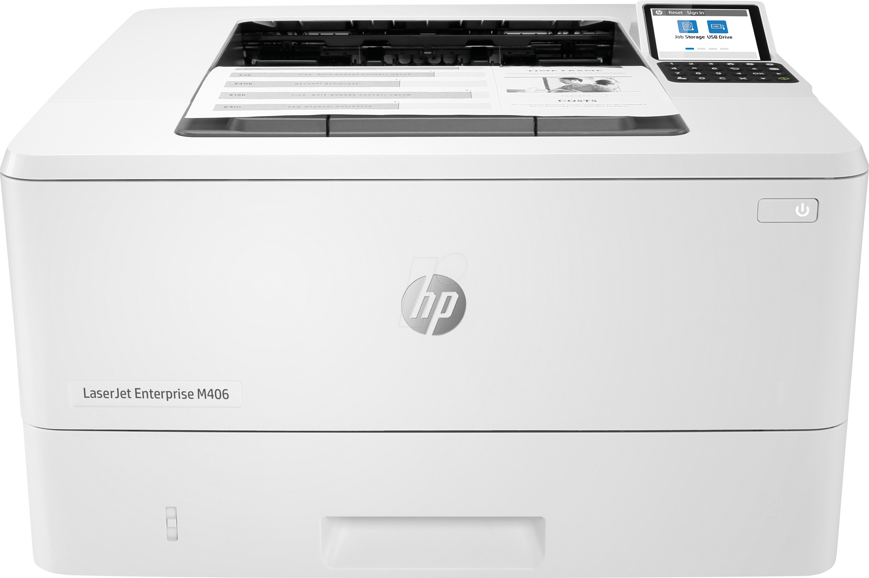 Image of HP 3PZ15A - Drucker, Laser, monochrom, 42 S/min, inkl. UHGHotline: +49 69 29