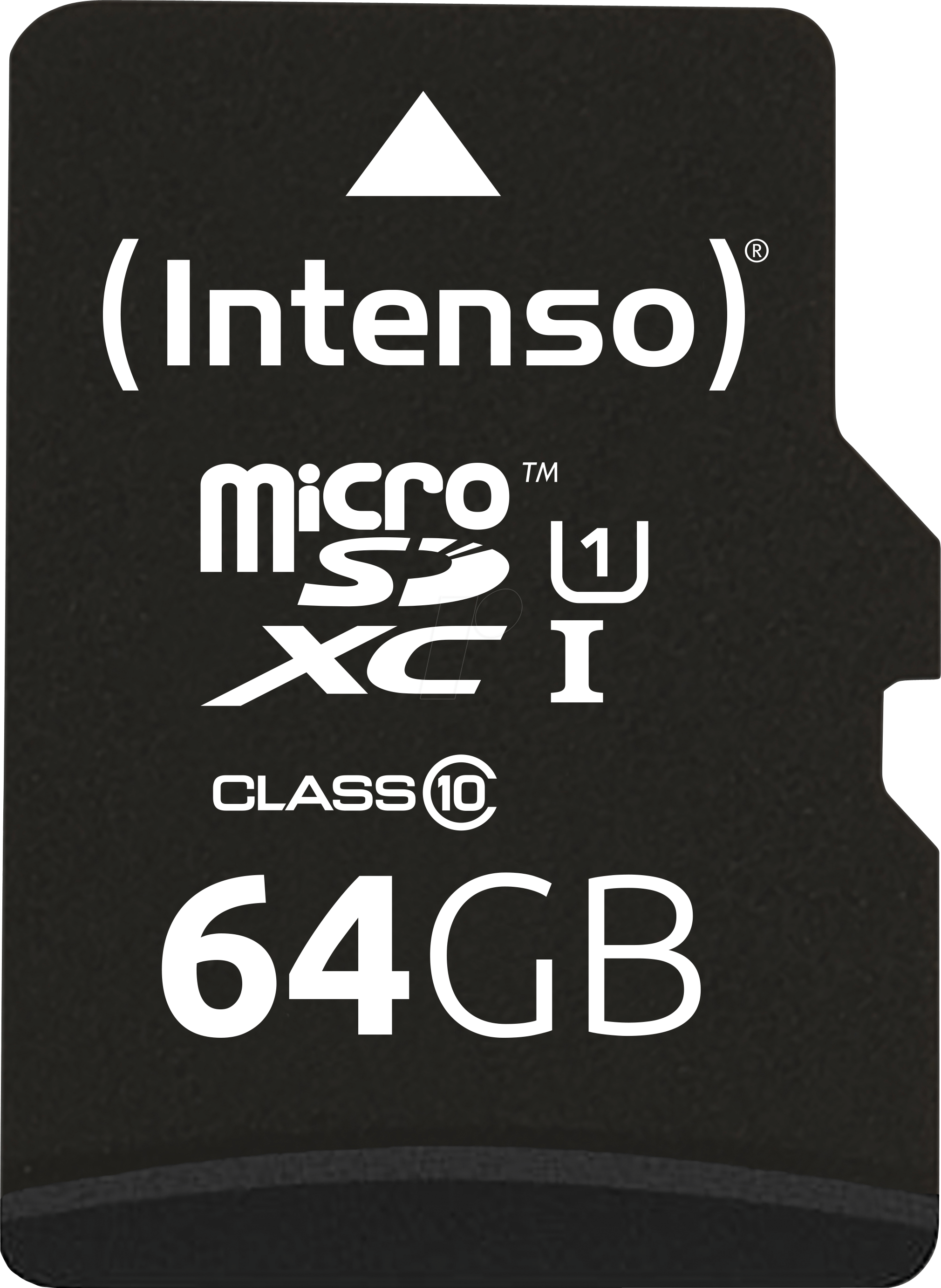 Image of INTENSO 3423490 - MicroSDXC-Speicherkarte 64GB, Intenso Class 10, UHS-1