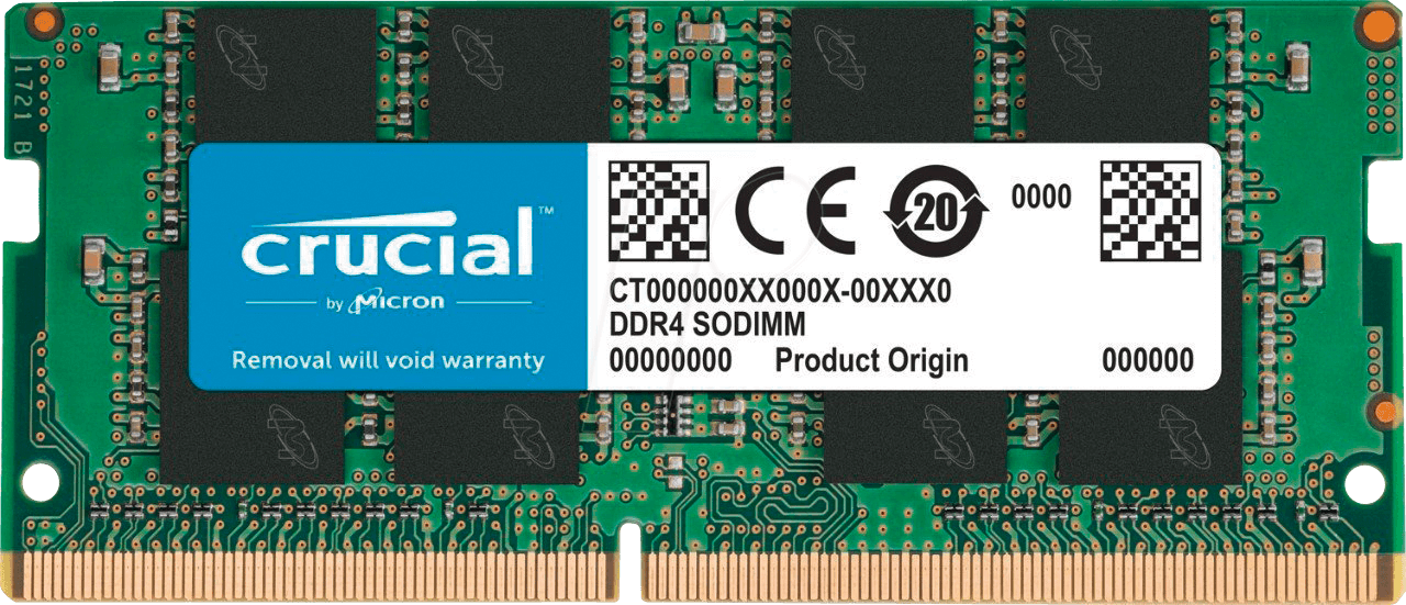 Image of 41CR1624-1017 - 16 GB SO DDR4 2400 CL17 Crucial