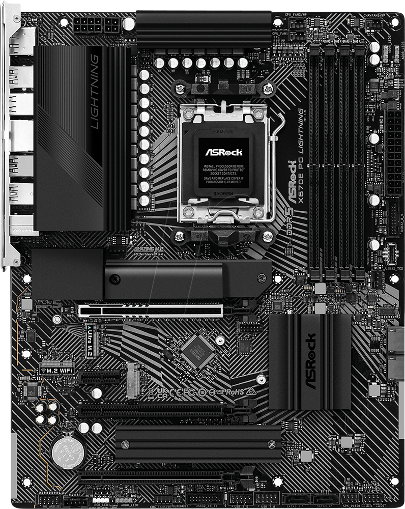 Image of ASR 90MXBJ60 - ASRock X670E Phantom Gaming Lightning (AM5)