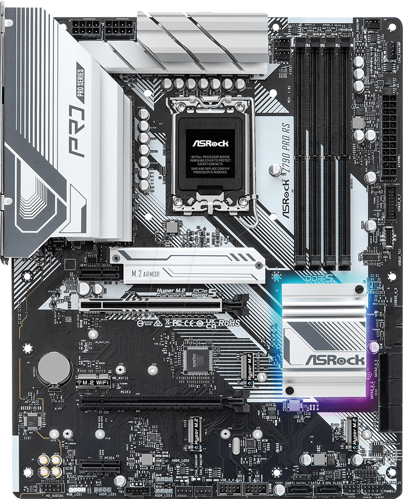 Image of ASR 90MXBK40 - ASRock Z790 Pro RS (1700)