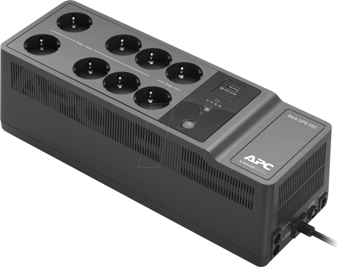 Image of APC BE650G2-GR - Back UPS, 650VA, 230V, USB