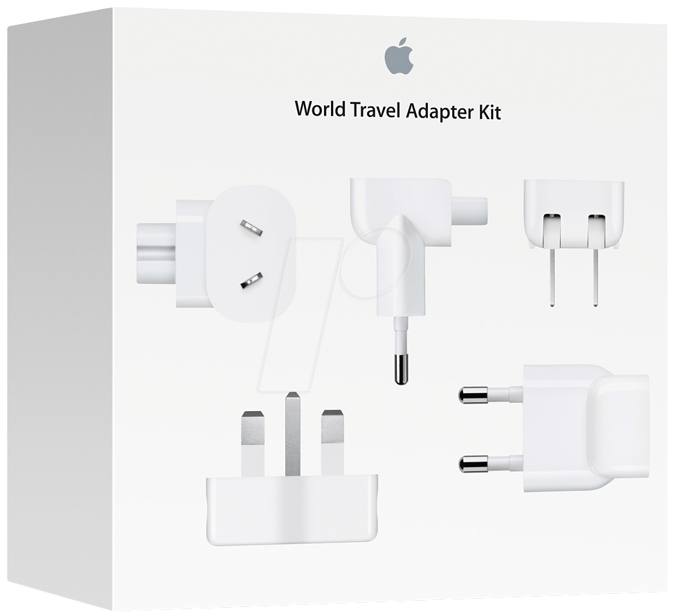 Image of APPLE MD837ZM/A - Reise-Adapter-Kit