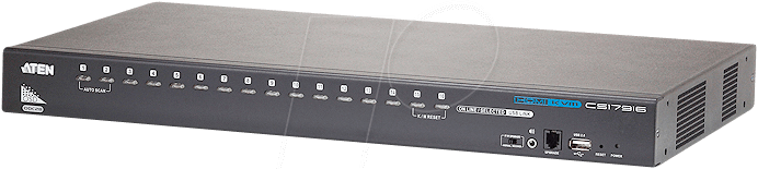 Image of ATEN CS17916 - 16-Port KVM Switch, USB, HDMI, Audio