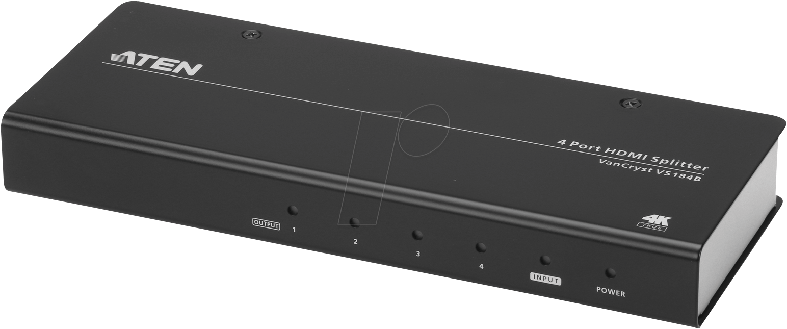 Image of ATEN VS184B - 4-Port HDMI Splitter